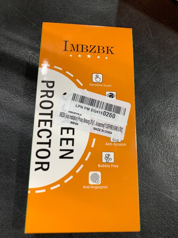 Photo 1 of IMBZBK [Auto Installation] 2 Pack Privacy Screen Protector for Samsung Galaxy Z Flip 7, 2 Inside Anti-Spy Film + 2 Front Tempered Glass + 2 Camera Lens Protector Accessories
