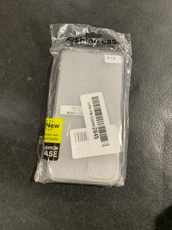 Photo 1 of TENOC Phone Case Compatible with iPhone 13 & iPhone 14, Clear Case Shockproof Protective Bumper Slim Cover for 6.1 Inch
