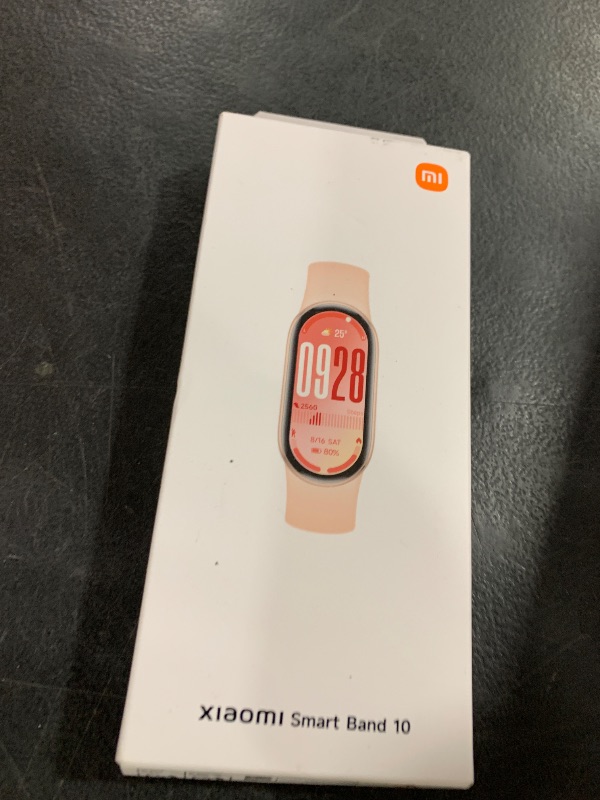 Photo 1 of XIAOMI Mi Smart Band 10 (2025) - 1.72" AMOLED Display | 21 Days Battery Life | Touchscreen, Multi-Sport Tracker, Activity Tracker, Heart Rate Monitor | BT5.4 - Mystic Rose