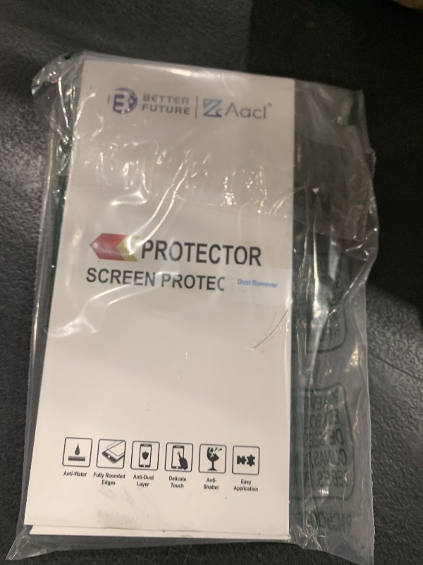 Photo 1 of AACL For Samsung Galaxy S24 Ultra Screen Protector Tempered Glass (3 pack)&Individual Alloy Ring for Samsung Galaxy S24 Ultra Camera Lens Protector (1 set),[Fingerprint Unlock][9H][Case Friendly]