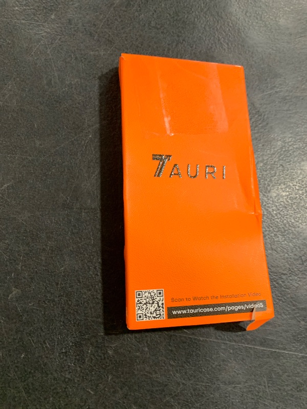 Photo 1 of TAURI for iPhone 17 Pro Case, Full Camera Protection with Screen Protector, Translucent Matte Military-Grade Protection Shockproof Slim Phone Case for iPhone 17 Pro, Matte Orange