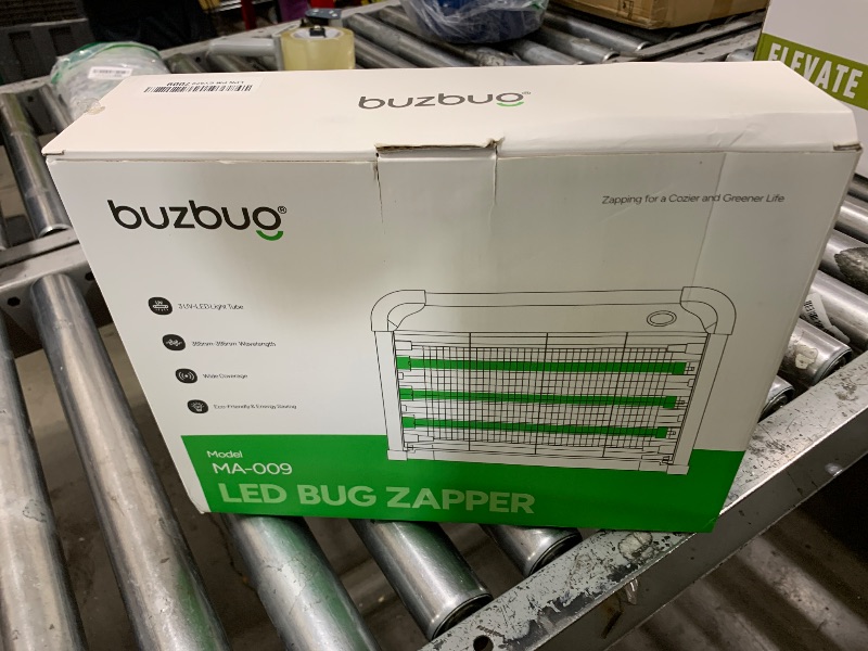 Photo 1 of Buzbug LED Bug Zapper Indoor, 10 Years Lifespan 3 Lamps Enhance Insect Attraction, 3800V High-Voltage, Electric Mosquito Zapper, Fruit Fly Mosquito Moth Gnat Trap, Killer, Zapper -MA009