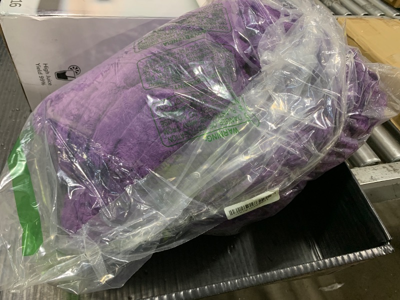 Photo 1 of Bedsure GentleSoft Purple Fleece Blanket for Couch - Cozy Soft Blankets for Women, Cute Small Throws for Girls, 60x80 Inches