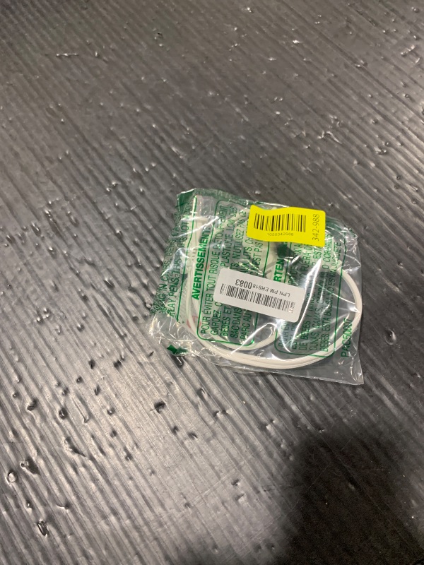 Photo 1 of 0.6Meter On Off Switch Extension Cord,2-Prong/2 Outlet Polarized Extension Cord with Switch 12A/125V for Your Chargers/Lamp/Power Adapters etc, 16AWG Cord,White,AC0033