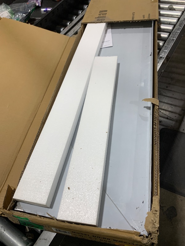 Photo 1 of Profeeshaw NSF Stainless Steel Shelf 14” x 72”, 450 lb Commercial Shelves Wall Mounted Metal Shelving with Backsplash and 2 Brackets for Restaurant, Bar, Utility Room, Kitchen and Garage