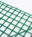 Photo 1 of dark green plastic mesh flower wall panel fence artifficial plant wall backdrop[ grid