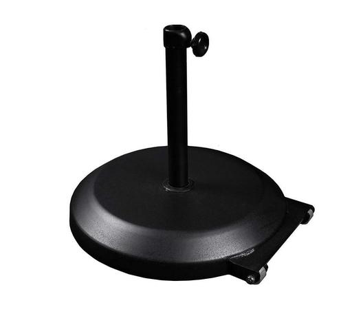 Photo 1 of California Umbrella 75 Lbs. Round Concrete Weighted Powdercoated Steel Base.