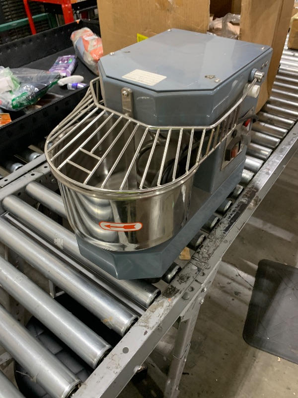 Photo 1 of Garvee Commercial Dough Mixer 8.5 QT, 450W Dual Rotating Dough Kneading Machine with Food-grade Stainless Steel Bowl, Security Shield & Timer, Electric Spiral Mixer for Restaurant Bakery Pizzeria
