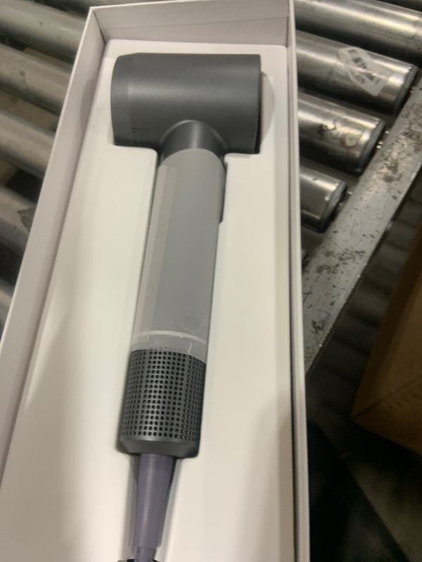 Photo 1 of Hair Dryer, 160000 RPM Professional High-Speed Blow Dryer 500 Millions Negative Ionic Care Hair Dryer for Fast Drying, Low Noise Thermo-Control Hairdryer, Travel with Diffuser, Gray