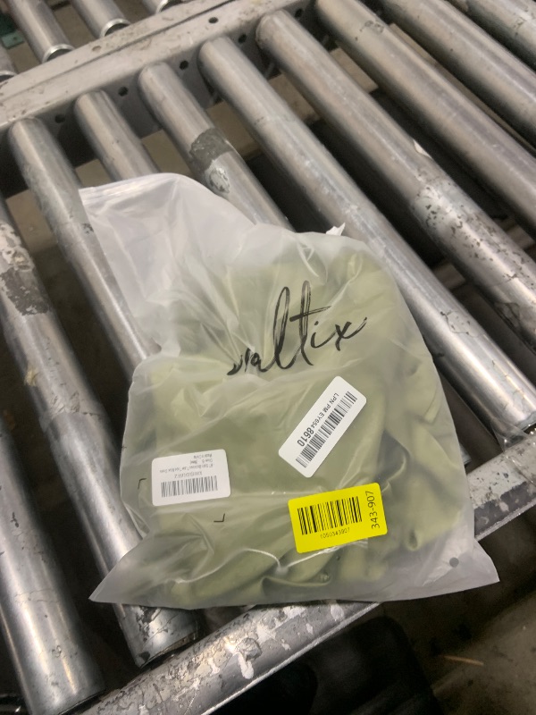 Photo 1 of Realtix Satin Silk Backless Tube Tops Maxi Dress for Women Low Back Hollow Out Elegant Strapless Long Dresses Wedding Guest Olive