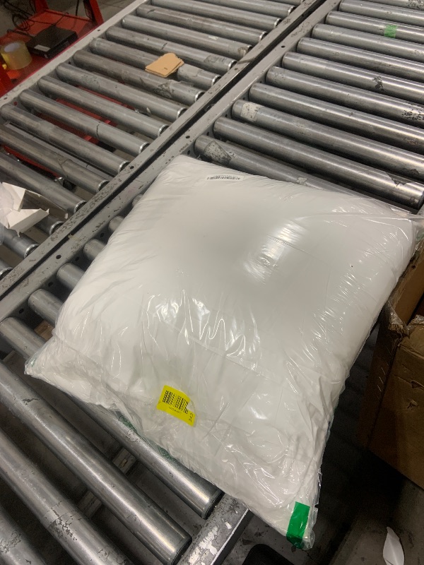 Photo 1 of MIULEE Throw Pillows Inserts, Pack of 2 20x20 Inch 100% Virgin Fiber Filling Bed Couch Pillows