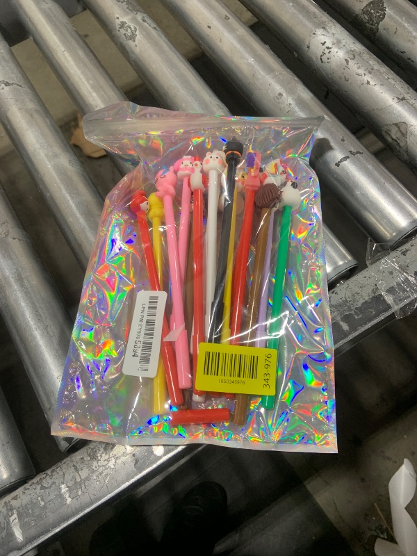 Photo 1 of 36 Pcs Cute Cartoon Gel Ink Pens, Kawaii Pens for Kids, Bulk Fun Pens, Random Animal Writing Pens for Birthday Present Prize Student Gift Cute School Supplies