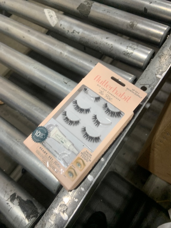 Photo 1 of FlutterHabit Flirt Ready Set Starter Kit, DIY Eyelash Extensions, Lash Clusters for Women, Professional Quality At Home Eyelash Extension Kit, Natural False Lashes, 3 Lash Sets, Lash Glue Included