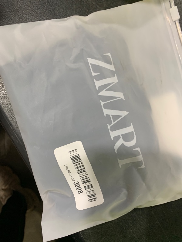 Photo 1 of Zmart Women V Cut Cheeky Bikini Bottoms - Mid Waist High Cut Swim Bathing Suit Bottoms V Front Swimsuit Black L