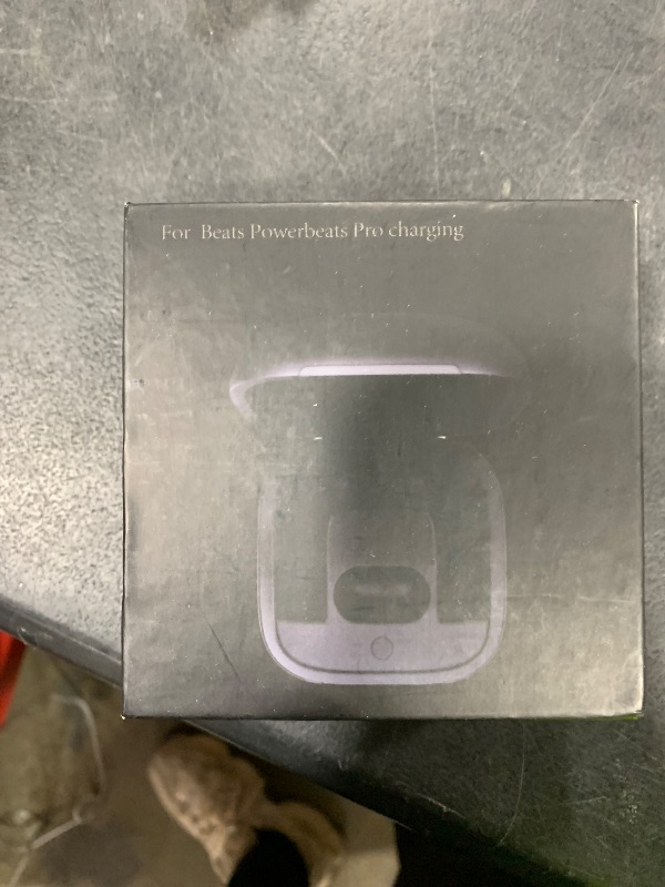 Photo 1 of Jinstyles Charging Case Replacement Compatible with Powerbeats Pro Charger with Bluetooth Pairing Sync Button & 700mAh Built-in Battery (Not Include Power Beats Earbuds)
