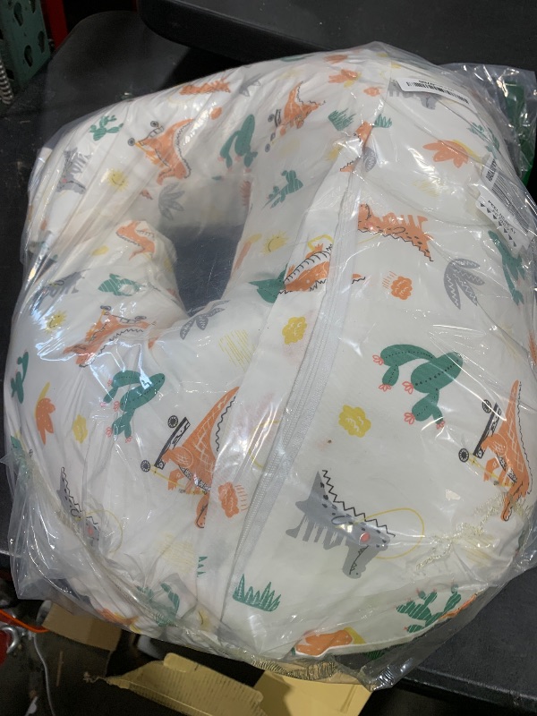 Photo 1 of Nursing Pillow, More Support for Mom and Baby, Removable Cotton Cover and Colorful Animal Patterns, Machine Washable, Plus Size Baby Pillow, White