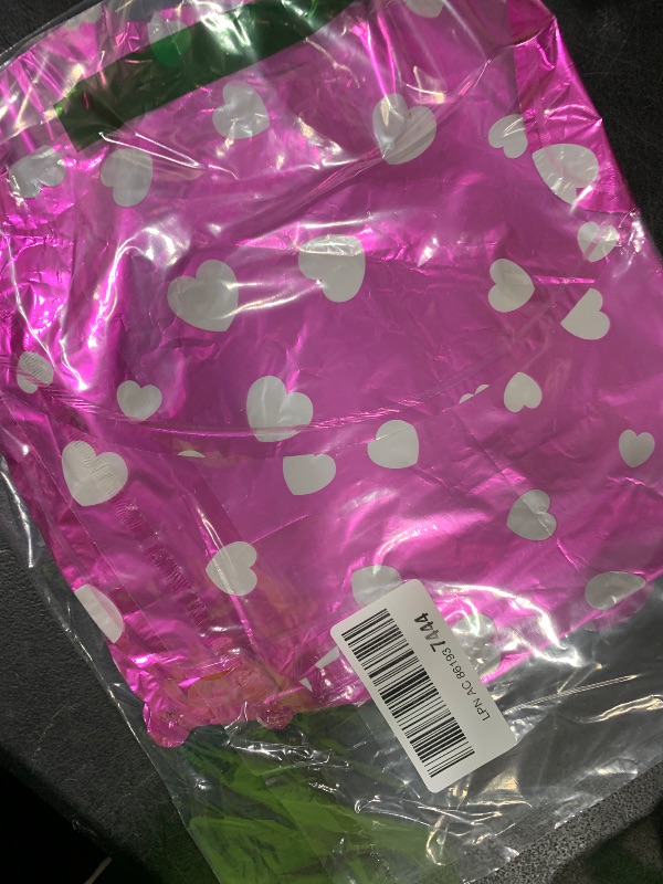 Photo 1 of 9PCS 16'' Foil Balloon Dog Pet Birthday Lets Pawty Balloons,Happy Birthday Banner for Pet Dog Party Supplies Decoration Set (Pink Heart)