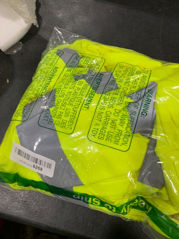 Photo 1 of LX Reflective Safety Shirt Long Sleeve High Visibility Reflective Breathable Unisex Fast Dry T Shirt for Work Warehouse Construction Class 3