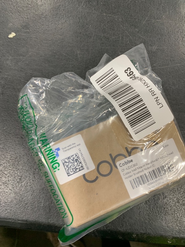 Photo 1 of Cobbe Shower Head Holder for Handheld Shower Head, Brass pivoting ball adjustable Shower Arm Mount for Connecting Shower Arm and Shower Hose, 1/2 Inch IPS Female Inlet and Male Outlet, Brushed Nickel.