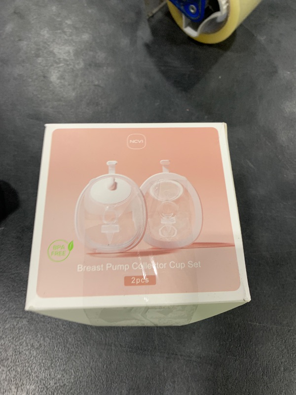 Photo 1 of NCVI Collection Cup Accessories for Wearable Breast Pump 8138/8787/8786/8122-3, 5oz Breast Milk Cups Match with 21/24 Silicone Flanges Compatible with medela/momcozy/Spectra, 2 Pack