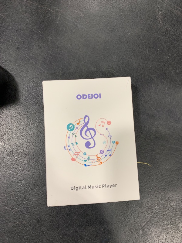 Photo 1 of ODEJOI 64GB Clip on MP3 Player with Bluetooth 5.3, Built-in Speaker, 2" HD Touchscreen, FM Radio, Voice Recorder, Portable Music Player for Running, Gym, Shuffle Audio Video, Up to 128GB MicroSD Card