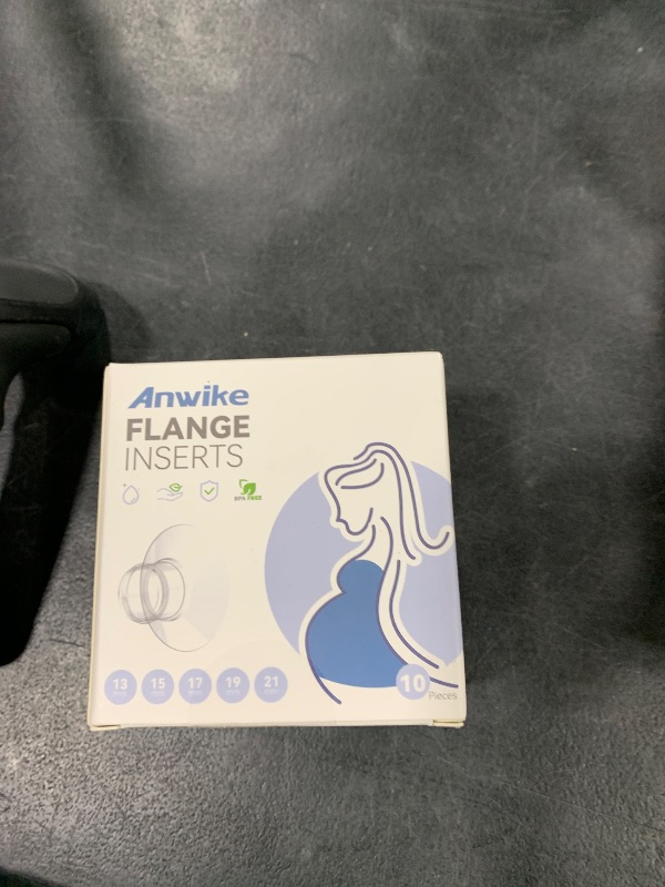 Photo 1 of ANWIKE 10PCS Flange Sizing Kit, Silicone Flange Inserts 13/15/17/19/21mm &Nipple Ruler&Cleaning Brush 24mm Flange/Shield, Compatible with Momcozy S9/S9pro/S10/S12/S12pro/anwike/Elvie