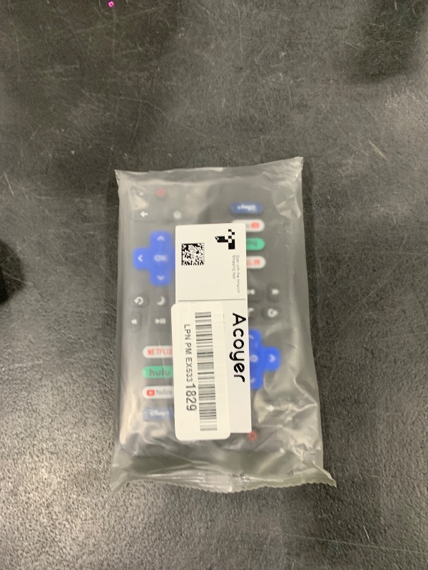 Photo 1 of (Pack of 2) Replacement Remote Control Only for Roku TV, Compatible for TCL Roku/Hisense Roku/Onn Roku/Sharp Roku/Element Roku/Westinghouse Roku/Philips Roku Smart TVs (Not for Roku Stick and Box)