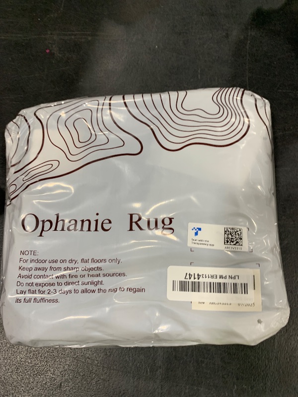 Photo 1 of Ophanie Small Rug Upgrade Non Slip Throw Bedside Area Rugs, Fluffy Soft Grey Mini Bedroom Carpet, Affordable Door Entryway Indoor Inside Front Entrance Dog 2x3 Mat, Home Decor Aesthetic, Nursery