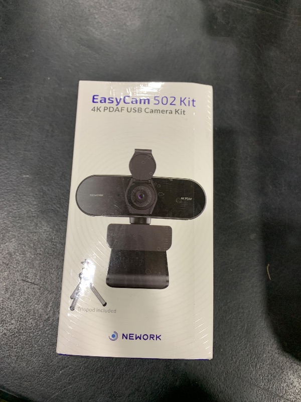 Photo 1 of NEWORK 4K Webcam with Sony Sensor, PDAF Autofocus, 1080P@60FPS, 2 Noise Reduction Mics, Auto Light Correction, USB Plug&Play, Privacy Cover, 79°FOV, Streaming Camera for PC, Mac, Laptop, Video Calls