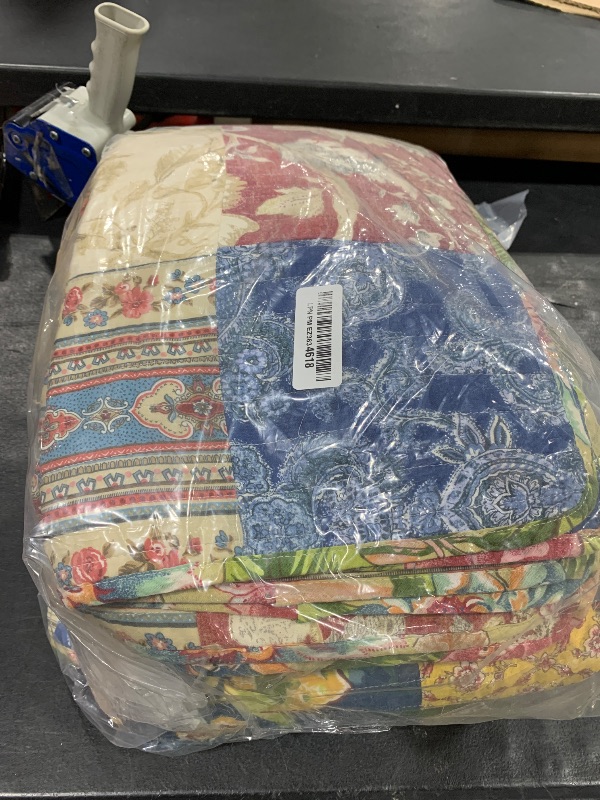 Photo 1 of ENASAL Cotton Bedspread Quilt Sets Reversible Bedding Coverlet Sets Comforters Vintage Luxury Gorgeous Floral Real Patchwork Bedspread,King Size