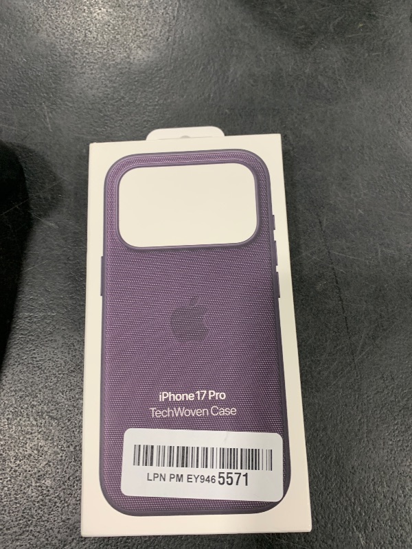 Photo 1 of Apple iPhone 17 Pro TechWoven Case with MagSafe - Purple ???????