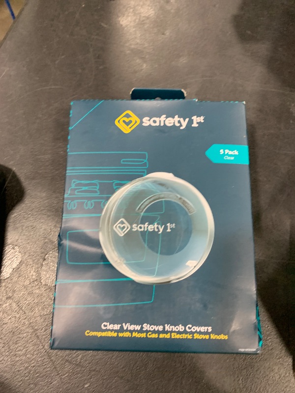 Photo 1 of Safety 1st Child Proof Stove Knob Covers, Clear View Stove Knob Safety Covers (Set of 5)