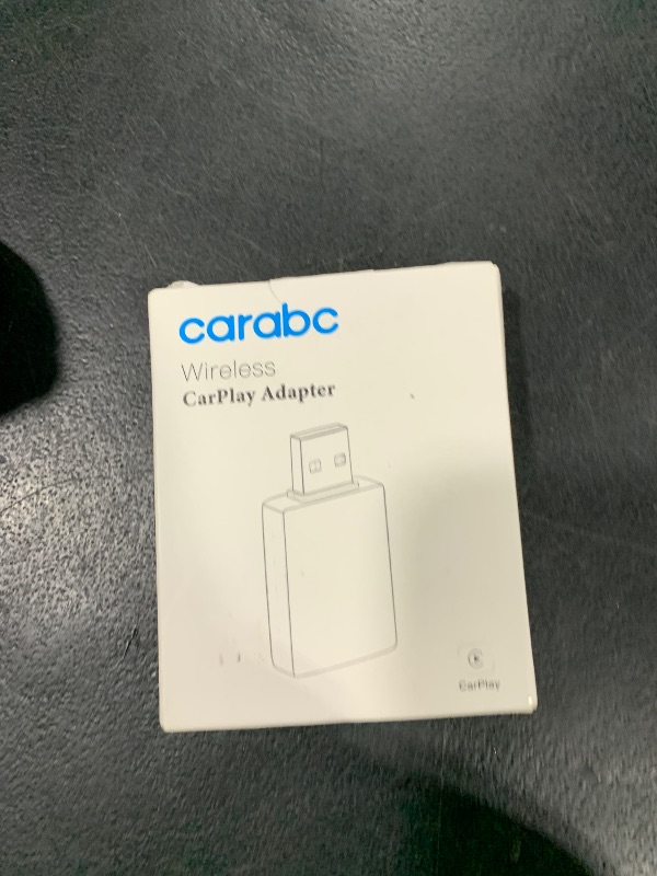 Photo 1 of Upgraded Wireless CarPlay Adapter for Apple iPhone - Converts Factory Wired to Wireless CarPlay, Plug-and-Play, Auto Connect, Compatible with Cars from 2014 Onwards, iOS 10+