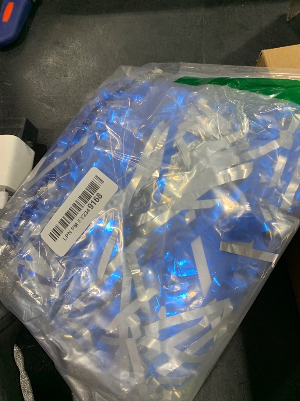 Photo 1 of 2 Pack Foil Curtain Backdrop Silver Metallic Tinsel Foil Fringe Curtains Photo Booth Props for Birthday Wedding Engagement Baby Shower Bachelorette Christmas Holiday Celebration Party Decorations