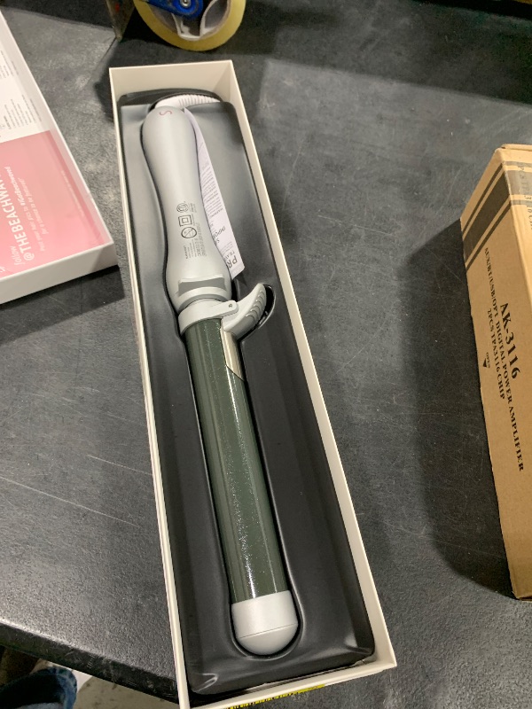 Photo 1 of The Beachwaver Co. Beachwaver Pro 1.25 Professional Rotating Curling Iron | 1.25 Inch Curling Iron | 6.5'' Extended Ceramic Rod, Heats Up in 30 Seconds, Auto Shut-Off | Pro Series (DV3434)