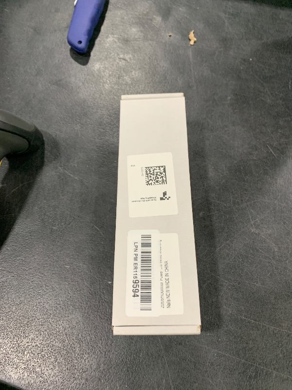 Photo 1 of 20ft/6m Outdoor Power Cable & Adapter for myQ Smart Garage Door Video Keypad – Weatherproof, Flat Cable, Continuous Charging, Includes 30 White Mounting Nails