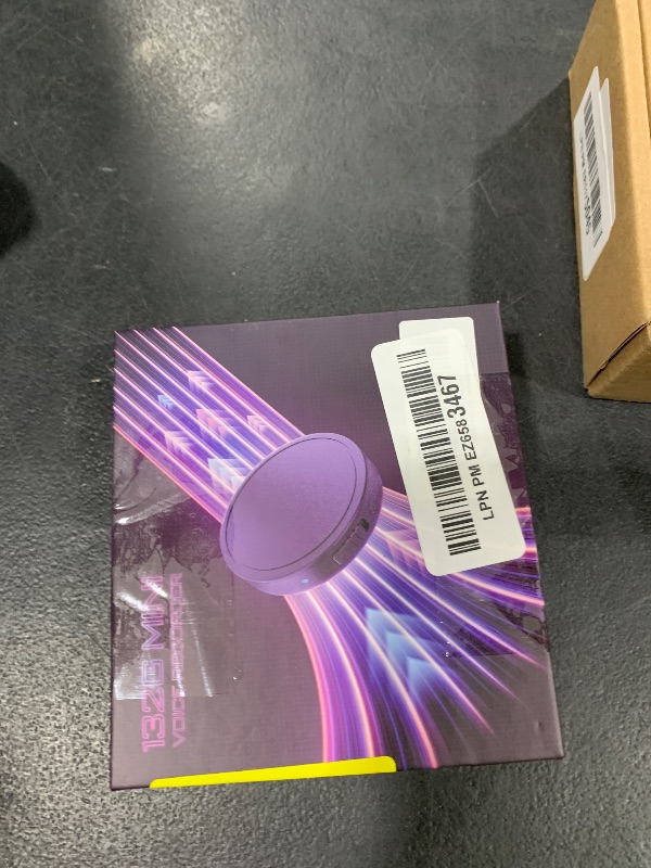 Photo 1 of 132G (9800 Hour) Voice Activated Recorder - Elasound Voice Recorder with AI-Intelligent Triple Noise Reduction, Portable Audio Recorder for Work, Lectures, Meetings, 100H Continuous Recording Device