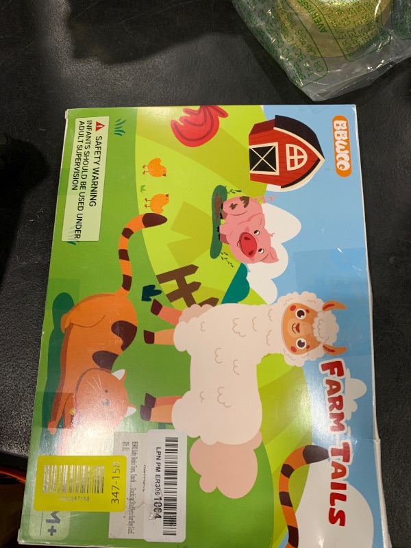 Photo 1 of BBWOO Soft Baby Book - Baby Toy - Newborn Boys Girls Shower Gift - Tummy Time Toy for Infant 0-6 6-12 Months - Touch and Feel Sensory Crinkle Book with Teether for Toddler