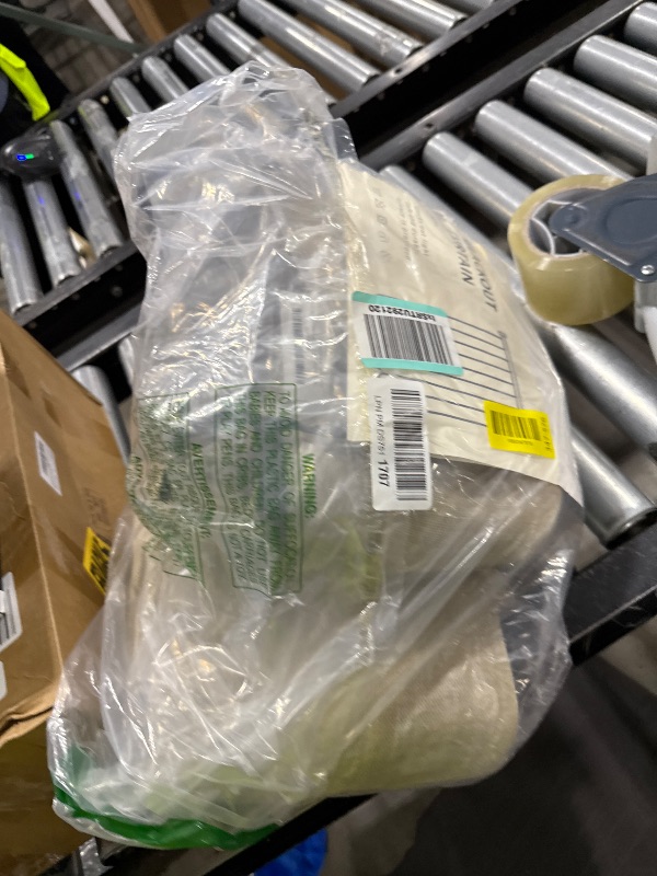 Photo 1 of 100% Blackout Shield Faux Linen Blackout Curtains for Bedroom 96 Inches Long, Back Tab/Rod Pocket Room Darkening Drapes for Living Room 2 Panels Set, 50" W x 96" L, Thatched Tan