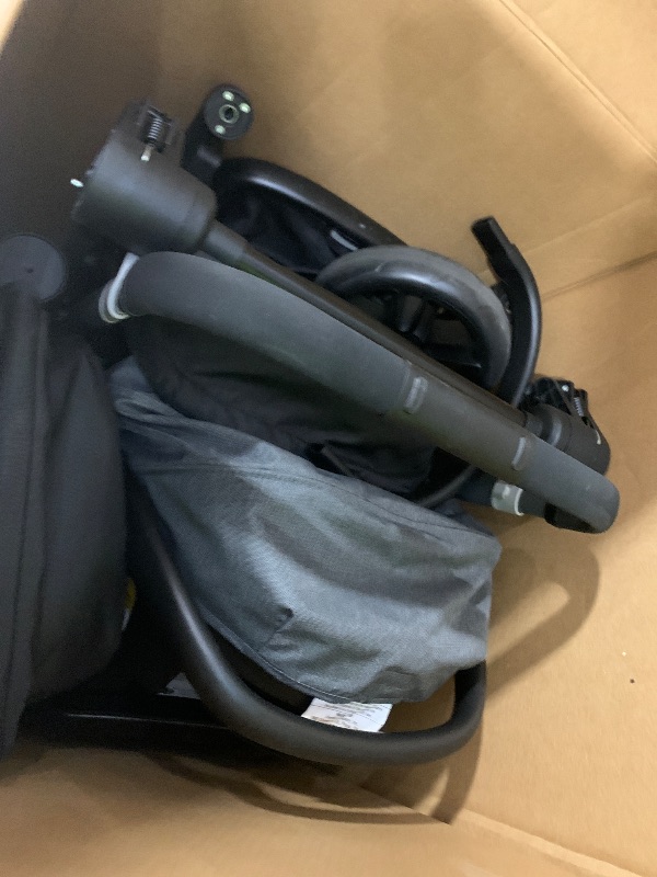 Photo 1 of Evenflo Pivot Xpand Modular Travel System with LiteMax Infant Car Seat (Ayrshire Black)