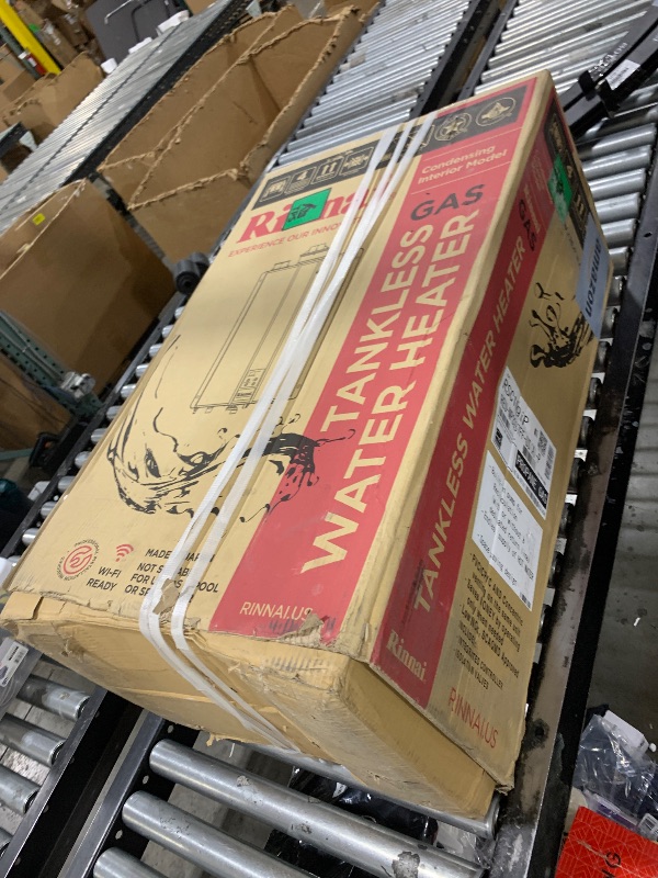 Photo 1 of Rinnai RSC199iP Smart-Circ Condensing Gas Tankless Water Heater, Super High Efficiency Plus Propane Heater, Up to 11 GPM, Indoor Installation, 199,000 BTU