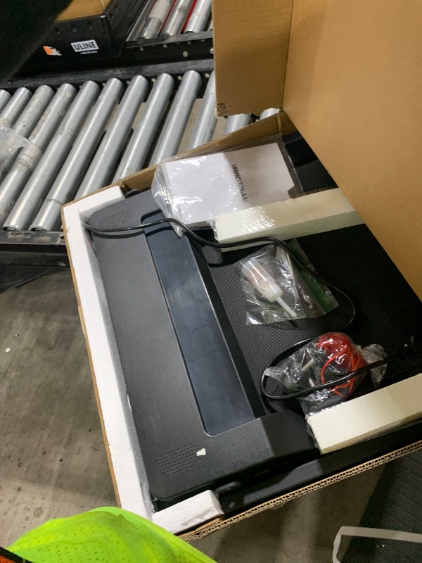 Photo 1 of Treadmill with Handles, 2025 Upgraded Small Treadmills Home, Portable Electric Treadmills for Home 300 lbs Capacity,Walking Pad Treadmill,Lightweight Folding Foldable Walking Pad with LED Display