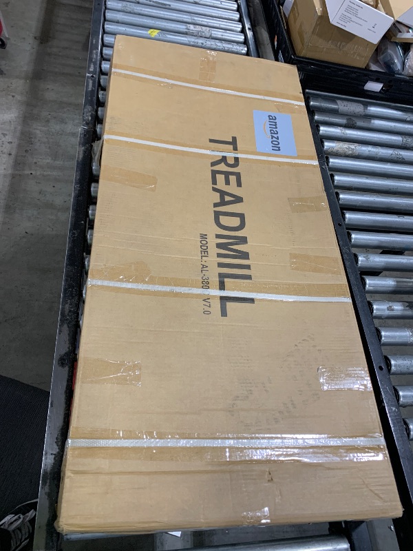 Photo 1 of Treadmill with Handles, 2025 Upgraded Small Treadmills Home, Portable Electric Treadmills for Home 300 lbs Capacity,Walking Pad Treadmill,Lightweight Folding Foldable Walking Pad with LED Display