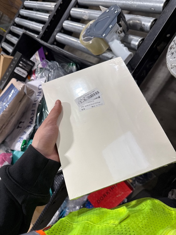 Photo 1 of Cream Cardstock 8.5 X 11, 40 Sheets Card Stock, 75lb/ 200gsm Copy Paper, Cardstock Printer Paper For Art, Drawing, Invitations, DIY Cards, Watercolor, Craft, Construction, School & Office Supplies