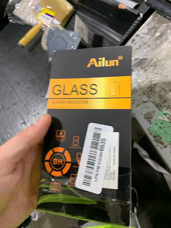 Photo 1 of Ailun Screen Protector for iPhone 14 Plus/iPhone 14 Pro Max [6.7 Inch] Display 3 Pack Tempered Glass, Sensor Protection, Dynamic Island Compatible, Case Friendly