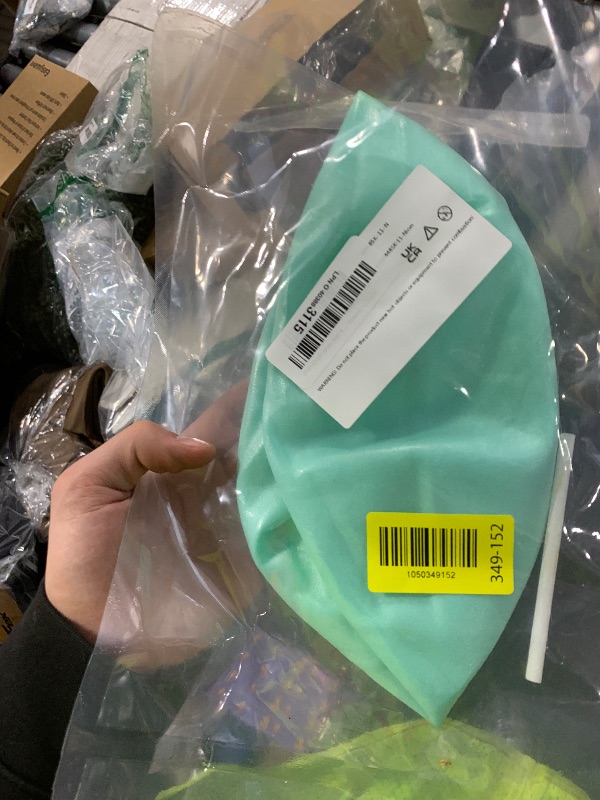 Photo 1 of Pilates Ball 9 Inch Small Exercise Ball Mini Yoga Ball Workout Balls for Stability, Barre, Fitness, Bender, Core Training, Improves Balance (Cyan)