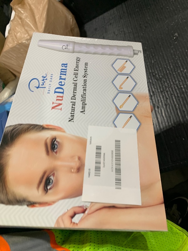 Photo 1 of Pure Daily Care NuDerma Handheld Skin Therapy Wand Machine w/Neon – Anti-Aging - Skin Tightening - Wrinkle Reducing - Dark Circles – Clarifying - Hair & Scalp Stimulator