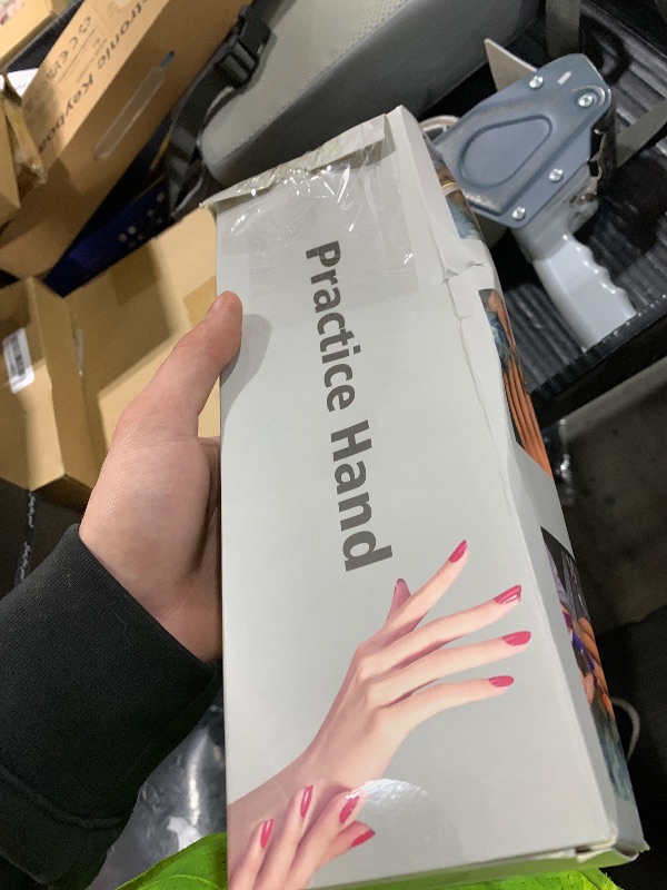 Photo 1 of Practice Hand for Acrylic Nails,Mannequin Hands for Nails Practice,Nail Art Hand Nail Training Hand Nail Fake Hand Nail Hand Practice Acrylic Nail Hand 1Pcs Nude Hand