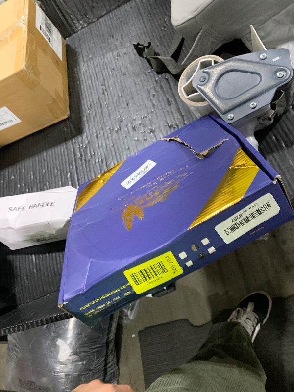 Photo 1 of 10.2-Inch Black & White Checkerboard Lazy Susan Organizer – Rotating Serving Tray with Oak Base, Iron Frame, & Ceramic Tile –Perfect for Dining Table, Kitchen Cabinet, Bathroom Countertop, Home Décor