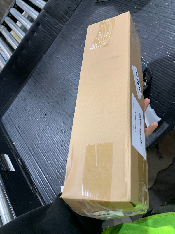 Photo 1 of 1 Inch Curtain Rods for Windows, 32 to 120 Inch Black Rustic Curtain Rod Set, Modern Design Drapery Tubes with Brackets Room Divider, For Indoor and Outdoor